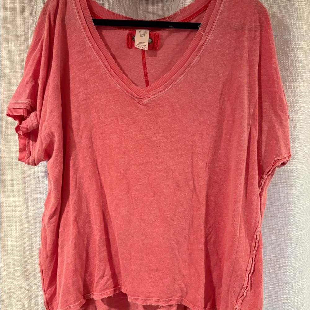 We The Free Pink Short Sleeve T-Shirt
